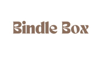 Text 'Bindle Box' in a brown stylised font on a white background